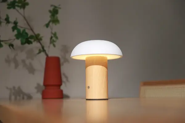 Cordless table lamp with bright warm light