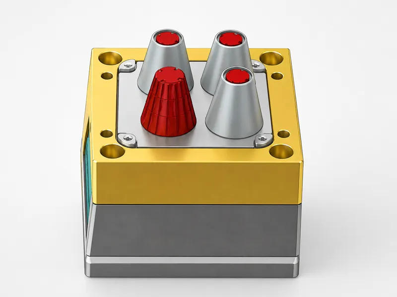 Custom mold design for lighting component production