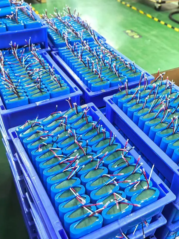 Organized battery production for lighting products