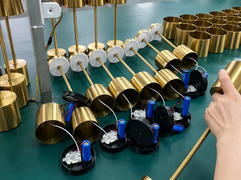 Custom battery pack production