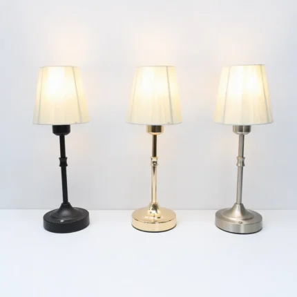 Rechargeable Fabric Shade Table Lamp