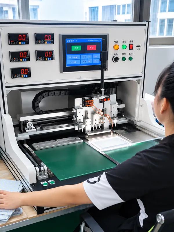 Electronic parameter inspection for rechargeable lamp components