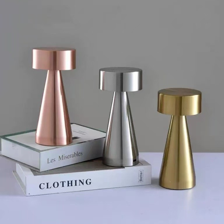 Luxury All-Aluminum Cordless Lamp (5 Metal Head Styles) - Image 3
