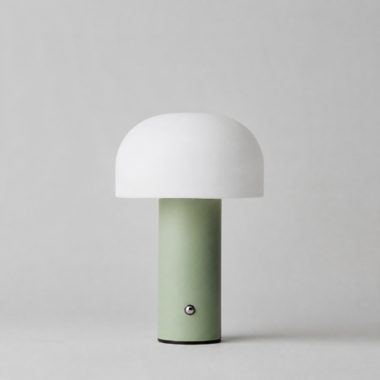 Gold – Modern Mushroom Design – Ideal for Living Room, Bedroom, Entryway, Home Office
