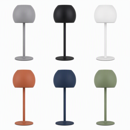 Cordless Table Lamp, Rechargeable LED Battery  Portable Powered Desk Lamp, 3 Levels Brightness Light for Restaurants Outdoor