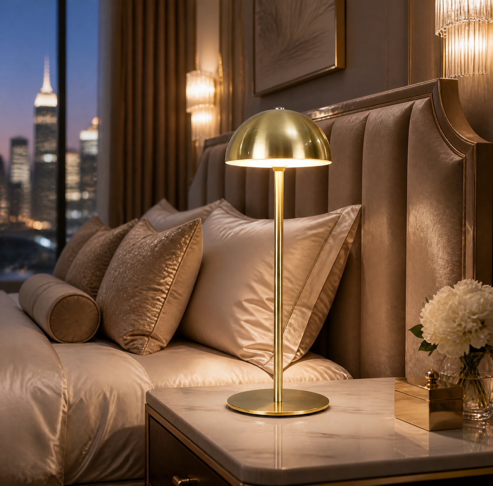 Small Cordless Rechargeable Table Lamp for Restaurant Bar - Image 4